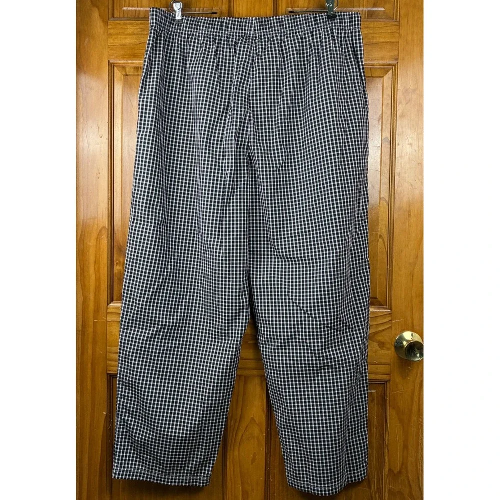 Cremieux Loungewear Mens 2XB Gingham Plaid Cotton Pajama Pants Gingham Classic